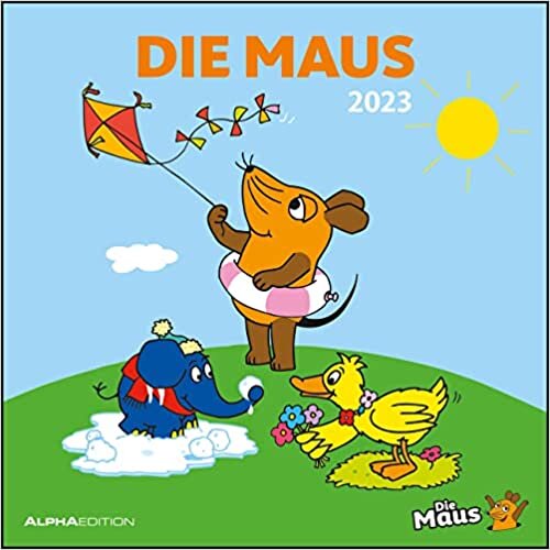 Die Maus 2023 - Broschuerenkalender 30x30 cm: Posterkalender ダウンロード