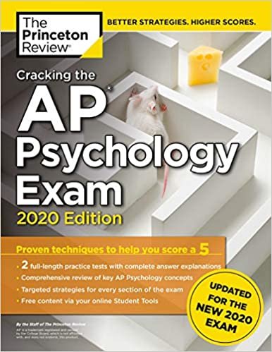 ダウンロード  Cracking the AP Psychology Exam, 2020 Edition: Practice Tests & Prep for the NEW 2020 Exam (College Test Preparation) 本
