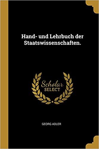 تحميل Hand- und Lehrbuch der Staatswissenschaften.