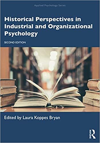 indir Historical Perspectives in Industrial and Organizational Psychology (Applied Psychology)