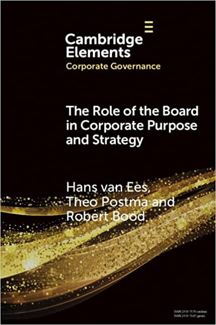 تحميل The Role of the Board in Corporate Purpose and Strategy