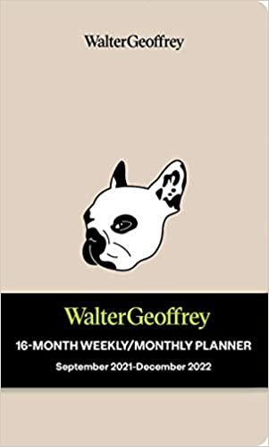 ダウンロード  Walter Geoffrey 16-Month 2021-2022 Monthly/Weekly Planner Calendar 本