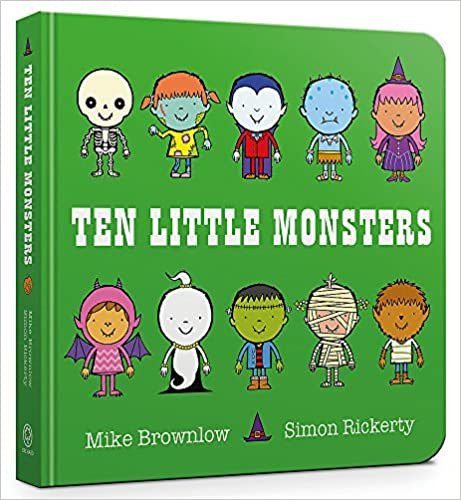 Ten Little Monsters Board Book indir