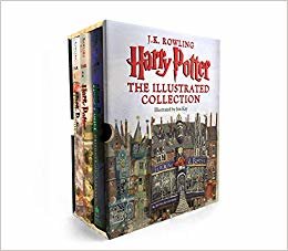 Harry Potter: The Illustrated Collection (Books 1-3 Boxed Set) indir