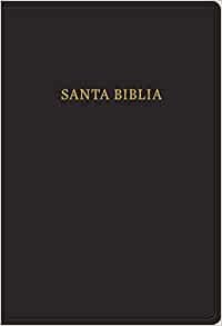 Santa biblia/ Holy Bible: Reina-Valera 1960, negro imitación piel/ Black Imitation Leather