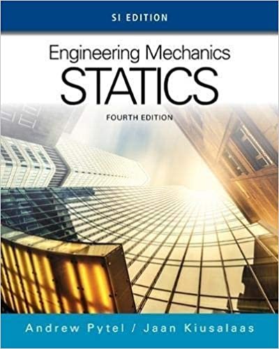 Andrew Pytel - Jaan Kiusalaas Engineering Mechanics: Statics (SI Edition) ,Ed. :4 تكوين تحميل مجانا Andrew Pytel - Jaan Kiusalaas تكوين