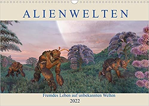 Alienwelten (Wandkalender 2022 DIN A3 quer): Fremdes Leben auf unbekannten Welten - 12 fantastische Bilder. (Monatskalender, 14 Seiten )