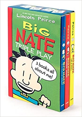 ダウンロード  Big Nate Triple Play Box Set: Big Nate: In a Class by Himself, Big Nate Strikes Again, Big Nate on a Roll 本