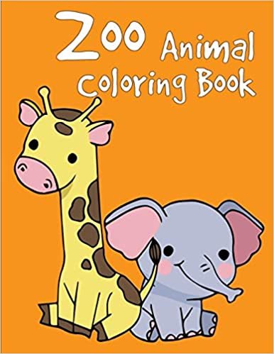 تحميل Zoo Animal Coloring Book: An Adult Coloring Book with Fun, Easy, and Relaxing Coloring Pages for Animal Lovers
