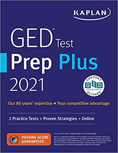 ダウンロード  GED Test Prep Plus 2021: 2 Practice Tests + Proven Strategies + Online (Kaplan Test Prep) 本