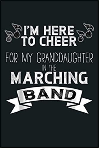 indir I M Here To Cheer For The Marching Band: Notebook Planner - 6x9 inch Daily Planner Journal, To Do List Notebook, Daily Organizer, 114 Pages