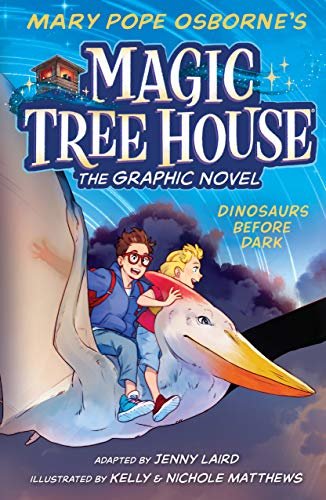 ダウンロード  Dinosaurs Before Dark Graphic Novel (Magic Tree House (R) Book 1) (English Edition) 本