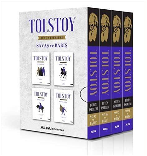 Savaş ve Barış 1-2-3-4 (Özel Kutulu): Tolstoy Bütün Eserleri indir