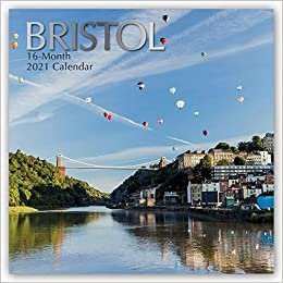 Bristol 2021 - 16-Monatskalender: Original The Gifted Stationery Co. Ltd [Mehrsprachig] [Kalender] (Wall-Kalender) indir