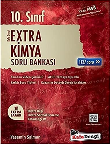 Kafa Dengi Yayınları 10.Sınıf Extra Kimya Soru Bankası (Tümü Video Çözümlü) 240 SAYFA indir