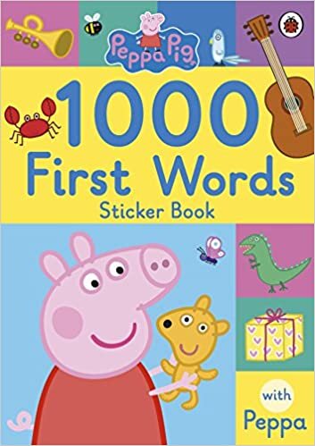 Peppa Pig: 1000 First Words Sticker Book indir
