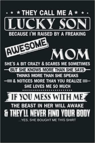 indir They Call Me A Lucky Son Because I M Raised By A Freaking: Notebook Planner - 6x9 inch Daily Planner Journal, To Do List Notebook, Daily Organizer, 114 Pages