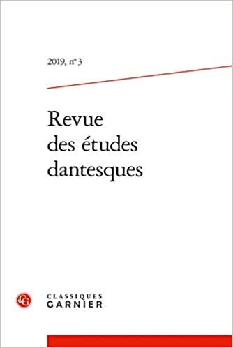 Revue des études dantesques (2019) (2019, n° 3) (Revue des études dantesques, 3) indir