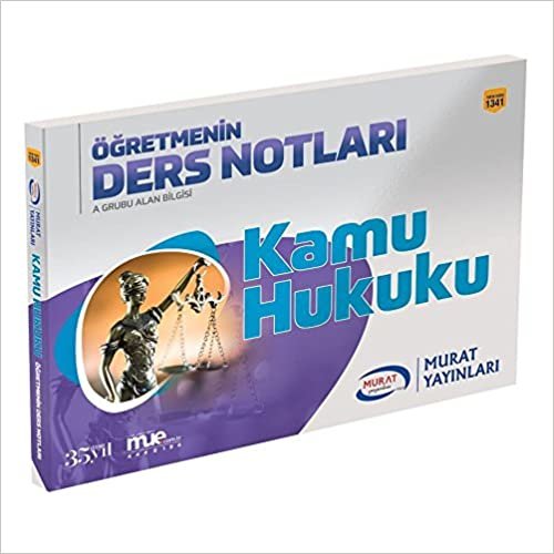 2018 KPSS A Grubu Kamu Hukuku Öğretmenin Ders Notları indir