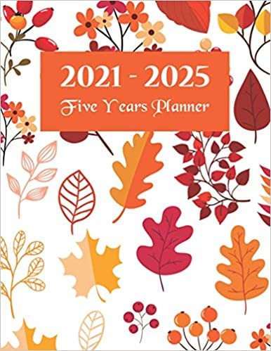 indir 2021-2025 Five years planner: 60 Months Yearly Planner, Agenda Schedule Organizer Logbook and Appointment Notebook with Federal Holidays,.,,