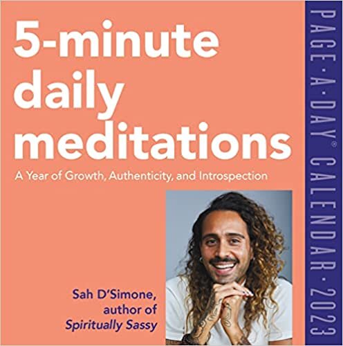 5-Minute Daily Meditations Page-A-Day Calendar 2023 ダウンロード