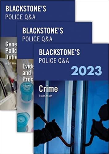 Blackstones Police Q and A 2023 3 Volume Set