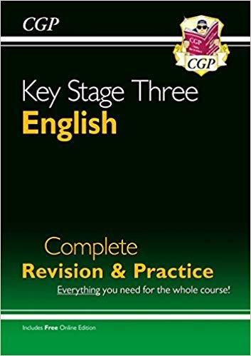 دراس وممارسة كاملتان باللغة الإنجليزية الجديدة KS3 (مع إصدار إلكتروني)