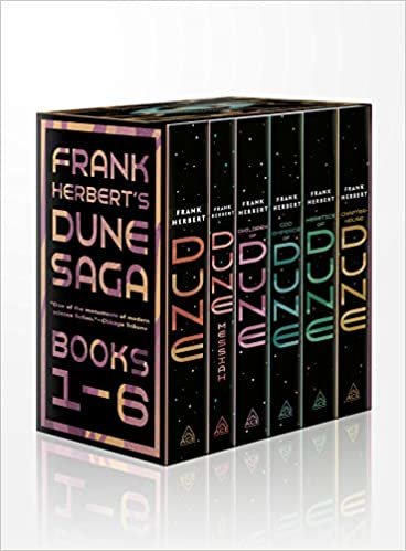 Frank Herbert's Dune Saga 6-Book Boxed Set: Dune, Dune Messiah, Children of Dune, God Emperor of Dune, Heretics of Dune, and Chapterhouse: Dune indir