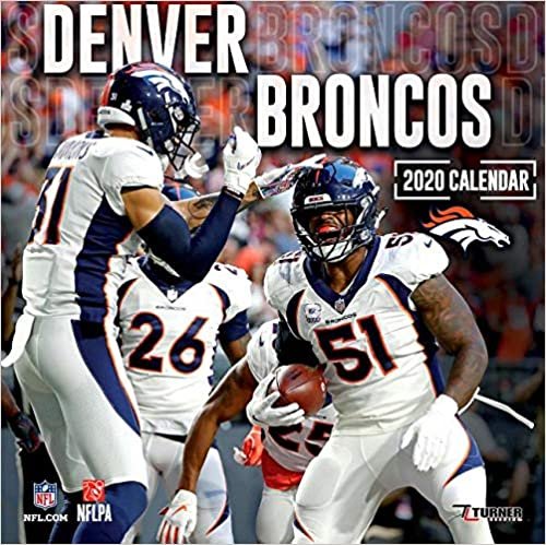 Denver Broncos 2020 Calendar