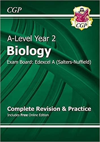 a-level علم الأحياء: edexcel لمدة عام كامل 2 مراجعة & ممارسة مع إصدار عبر الإنترنت