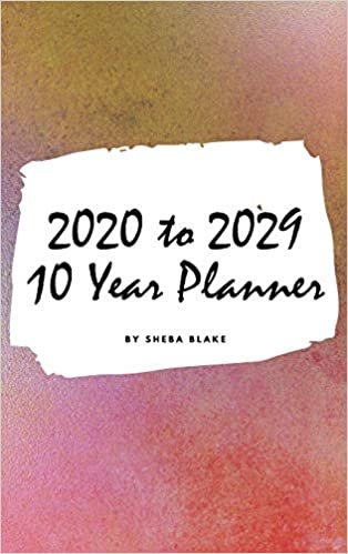 2020-2029 Ten Year Monthly Planner (Small Hardcover Calendar Planner) indir
