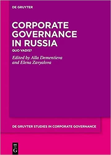 ダウンロード  Corporate Governance in Russia: Quo Vadis? (Issn) 本