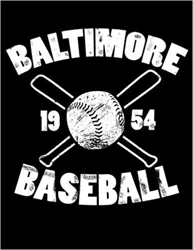 indir Baltimore Baseball: Vintage and Distressed Baltimore Baseball Notebook for Baseball Lovers