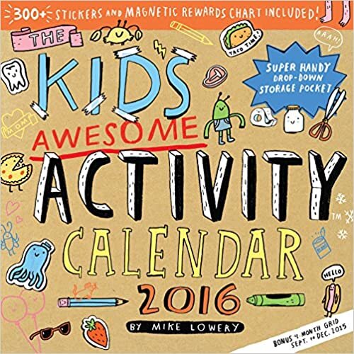 ダウンロード  The Kid's Awesome Activity 2016 Calendar 本