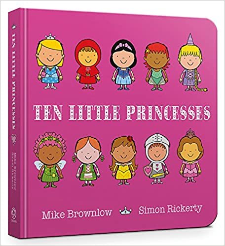 Ten Little Princesses Board Book indir