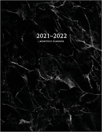 indir 2021-2022 Monthly Planner: Large Two Year Planner with Marble Cover (Volume 4)
