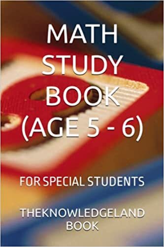 تحميل MATH STUDY BOOK (AGE 5 - 6): FOR SPECIAL STUDENTS