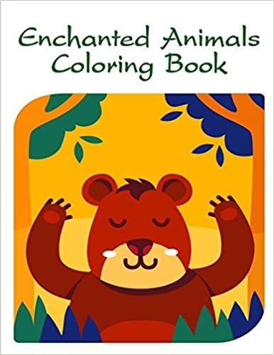 تحميل Enchanted Animals Coloring Book: picture books for children ages 4-6