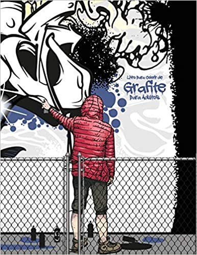 Livro para Colorir de Grafite para Adultos