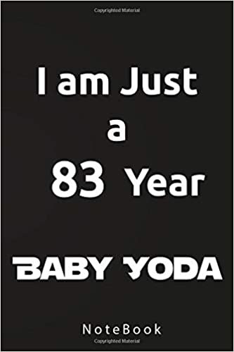 تحميل I am Just a 83 Year Baby Yoda: I am Just a 83 Year Baby Yoda journal notebook Birthday: Birthday Gift Journal 2020, Star wars The Mandalorian