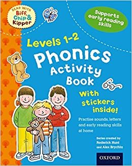 ダウンロード  Oxford Reading Tree Read With Biff, Chip, and Kipper: Levels 1-2: Phonics Activity Book 本