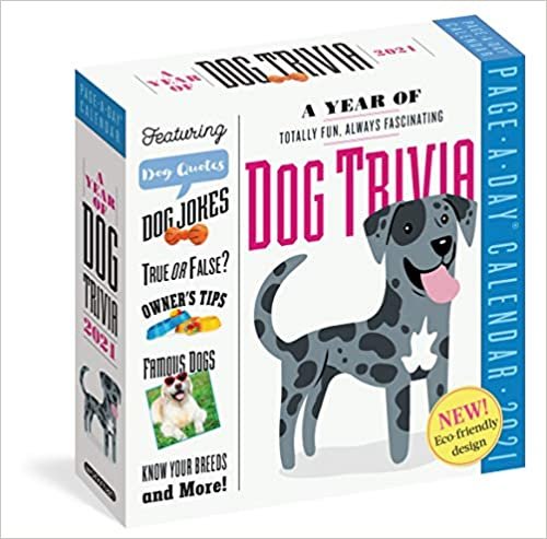 A Year of Dog Trivia Calendar 2021 ダウンロード