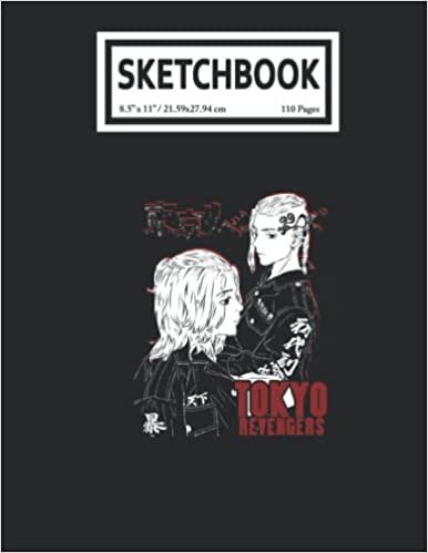 ADAM HJ. VANOVER Sketchbook: Tokyo Revengers Anime Manga Gang Arts 110 Blank Pages with Size 8.5x11 for Drawing, Writing, Painting, Sketching or Doodling تكوين تحميل مجانا ADAM HJ. VANOVER تكوين