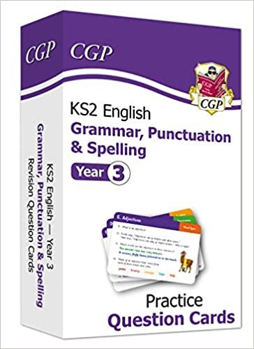 New KS2 English Practice Question Cards: Grammar, Punctuation & Spelling - Year 3 (CGP KS2 English) indir