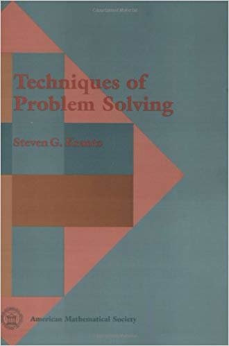 Techniques of Problem Solving (American Mathematics Society non-series title) indir