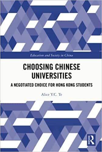 Choosing Chinese Universities: A Negotiated Choice for Hong Kong Students