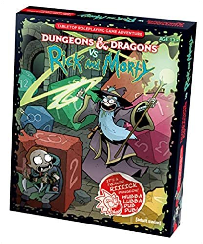 ダウンロード  Dungeons & Dragons vs Rick and Morty (D&D Tabletop Roleplaying Game Adventure Boxed Set) 本