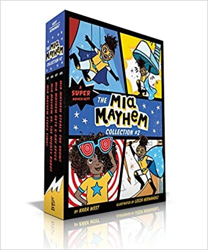The Mia Mayhem Collection #2: Mia Mayhem Stops Time!; Mia Mayhem vs. the Mighty Robot; Mia Mayhem Gets X-Ray Specs; Mia Mayhem Steals the Show!
