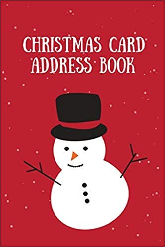 indir Christmas Card Address Book: Holiday Cards Sent And Received, Keep Track &amp; Record Addresses, Gift List Tracker, Organizer