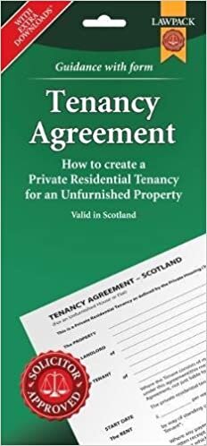 اقرأ Tenancy Agreement for Unfurnished Property in Scotland الكتاب الاليكتروني 